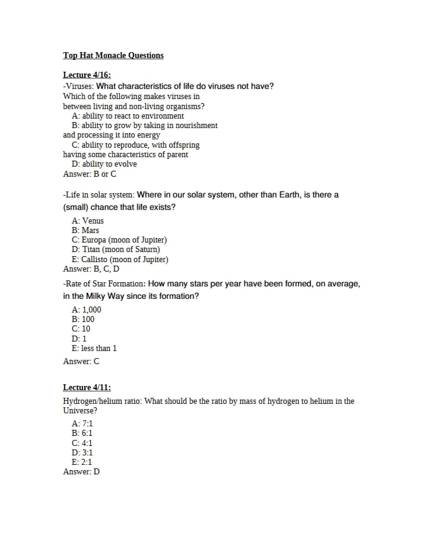 Review Framework