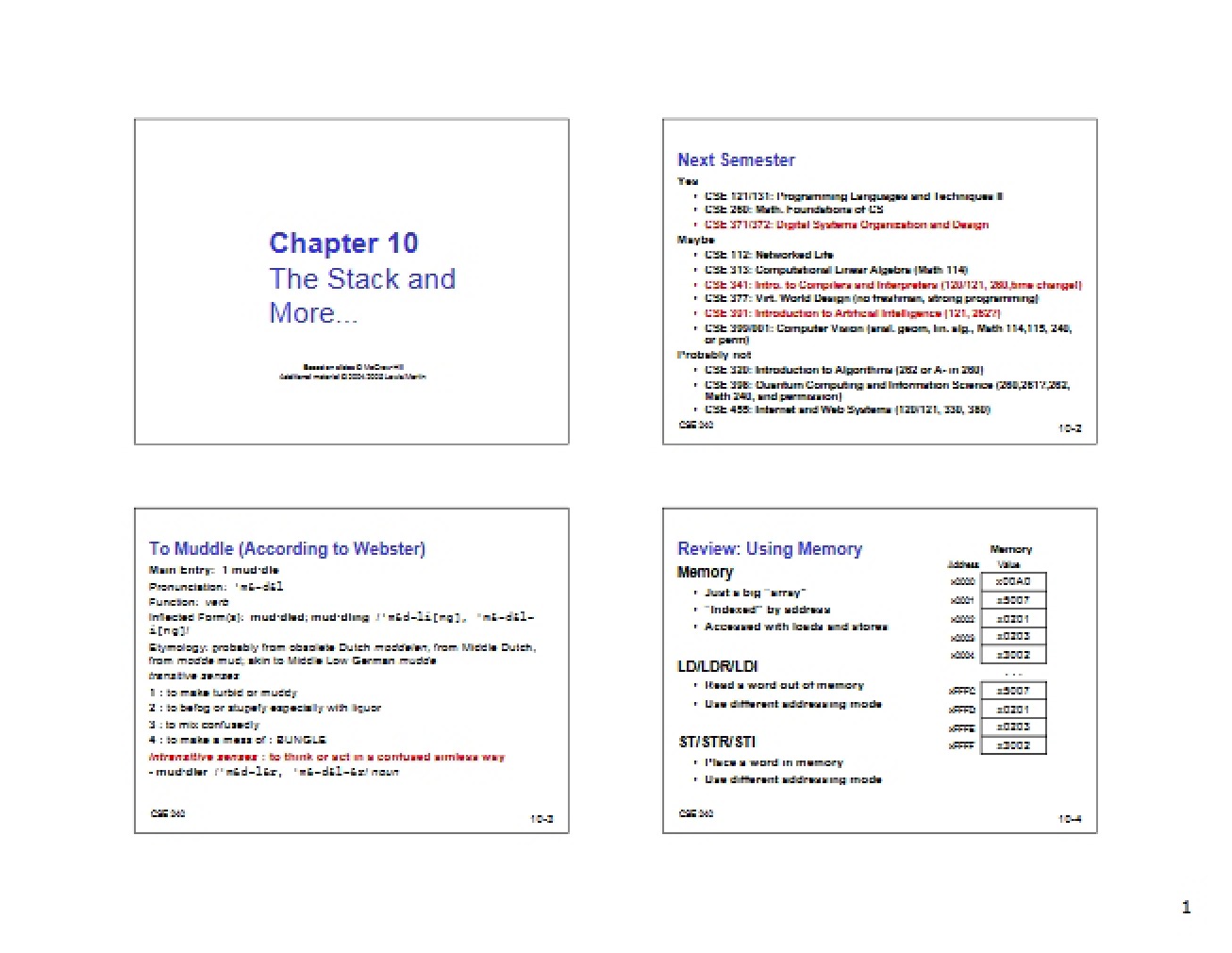 Stack Chapter 10