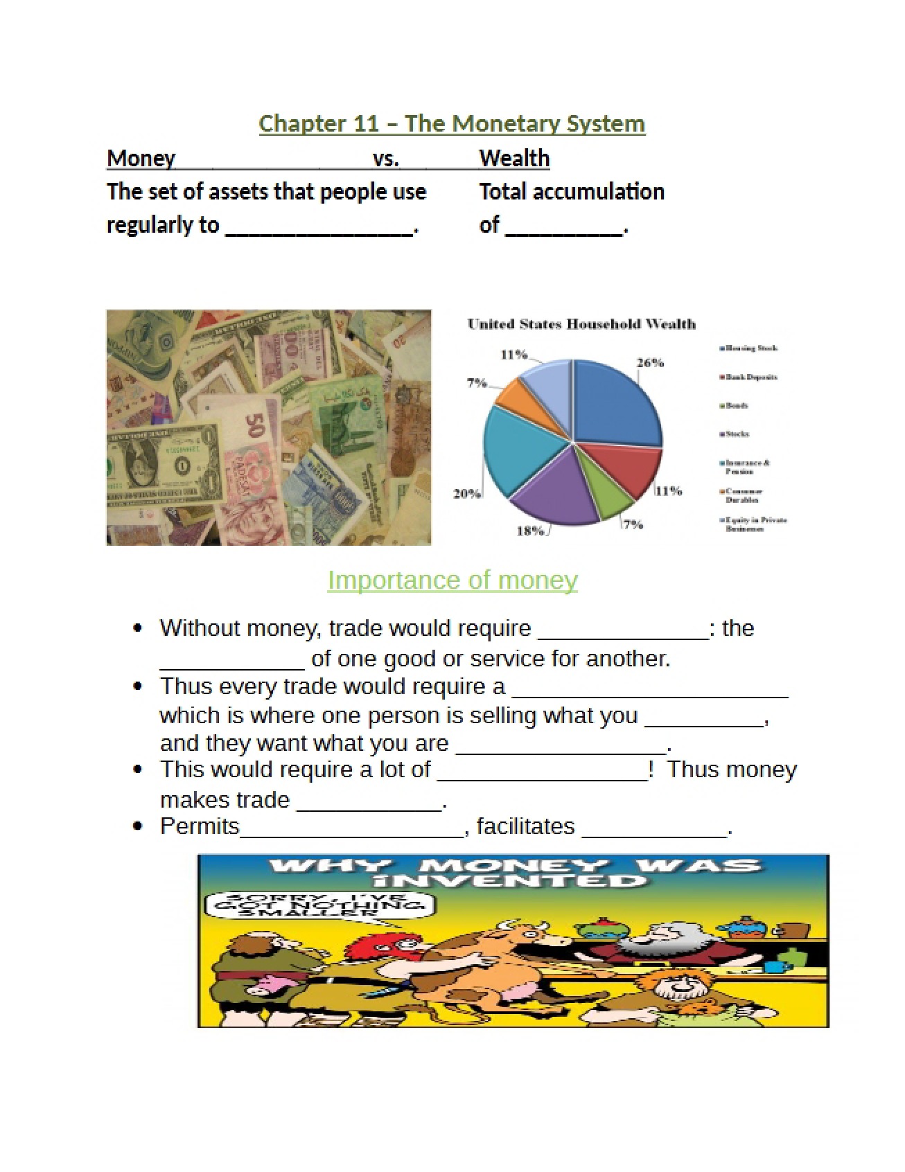 Monetary System Chapter 11