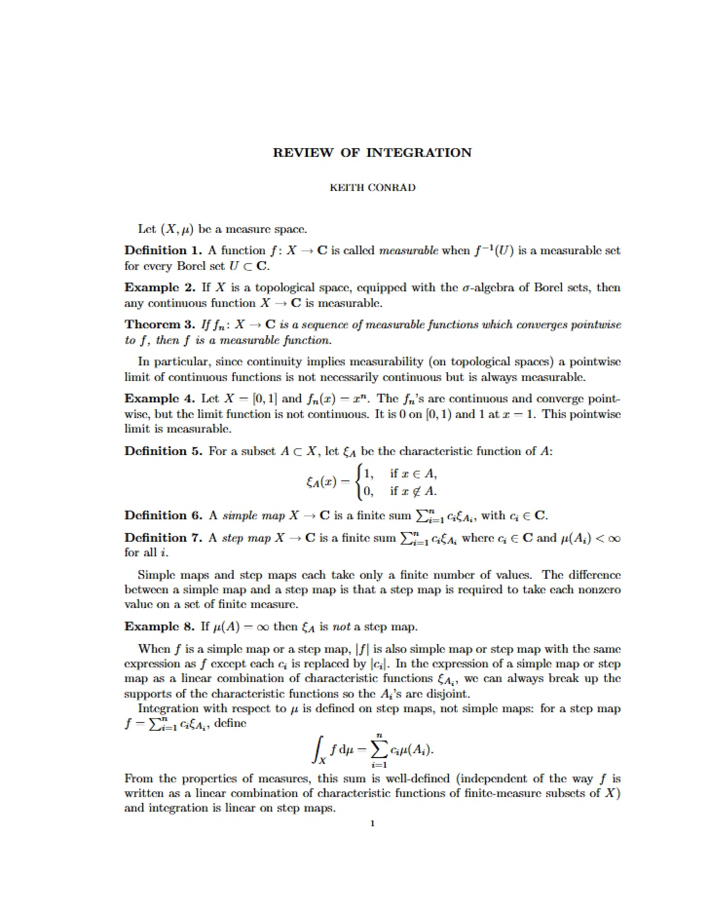 Integration Review