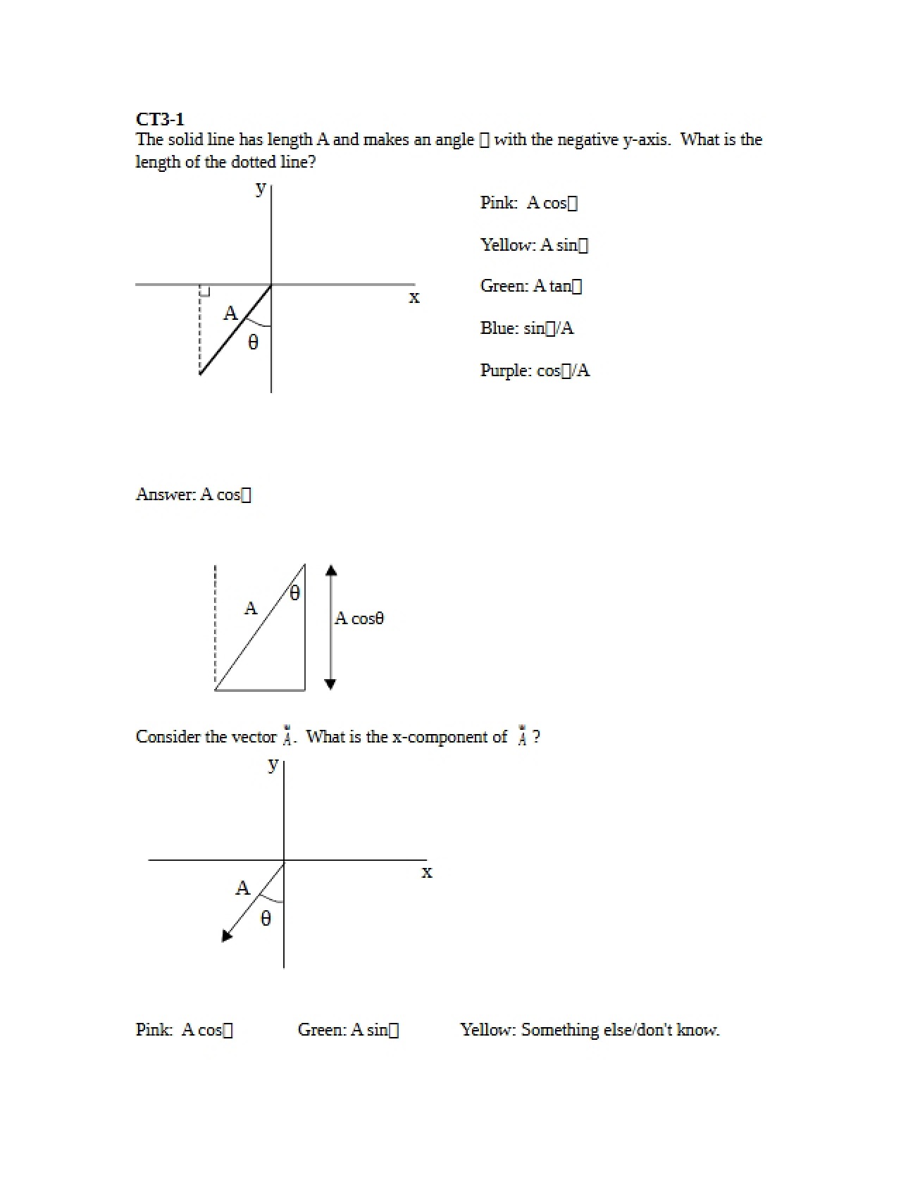 Questions (First Instance)