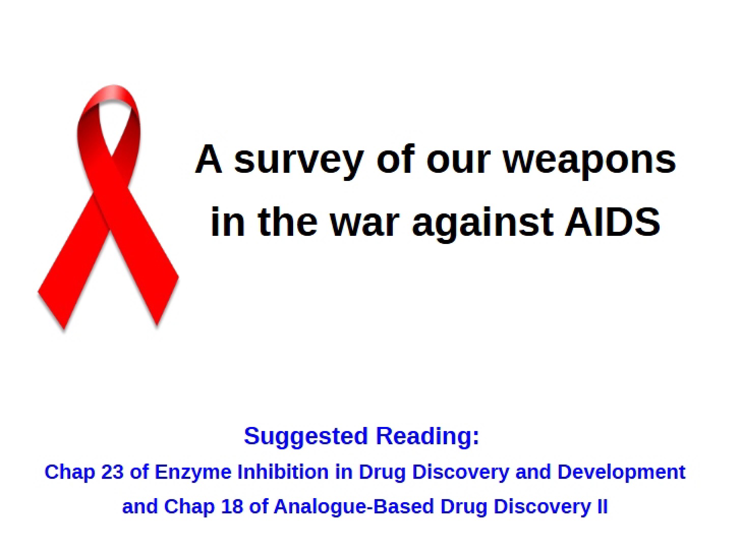 HIV Antivirals - Lecture Nineteen