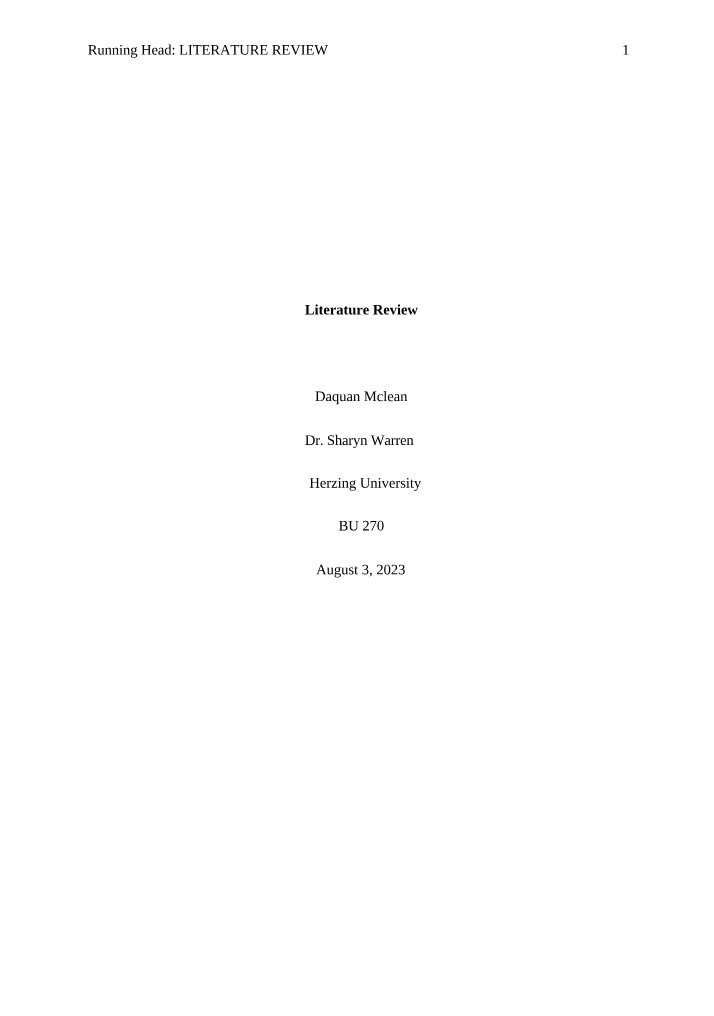 AI and Privacy Rights - Literature Review