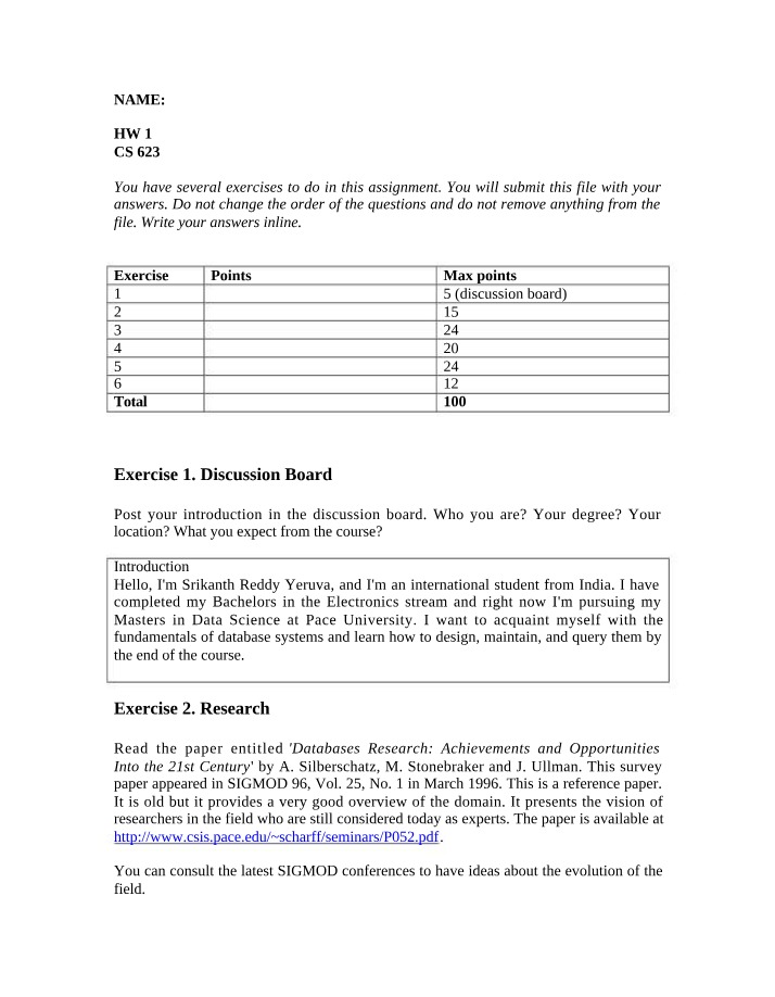Foundations of Set Theory in Databases