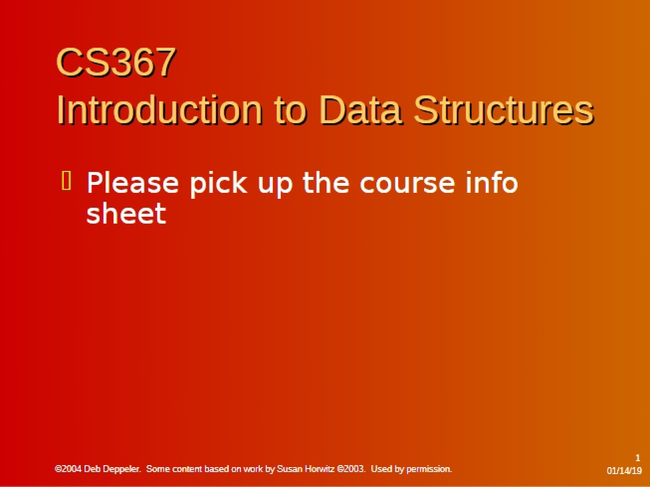 CS 367 Class Notes
