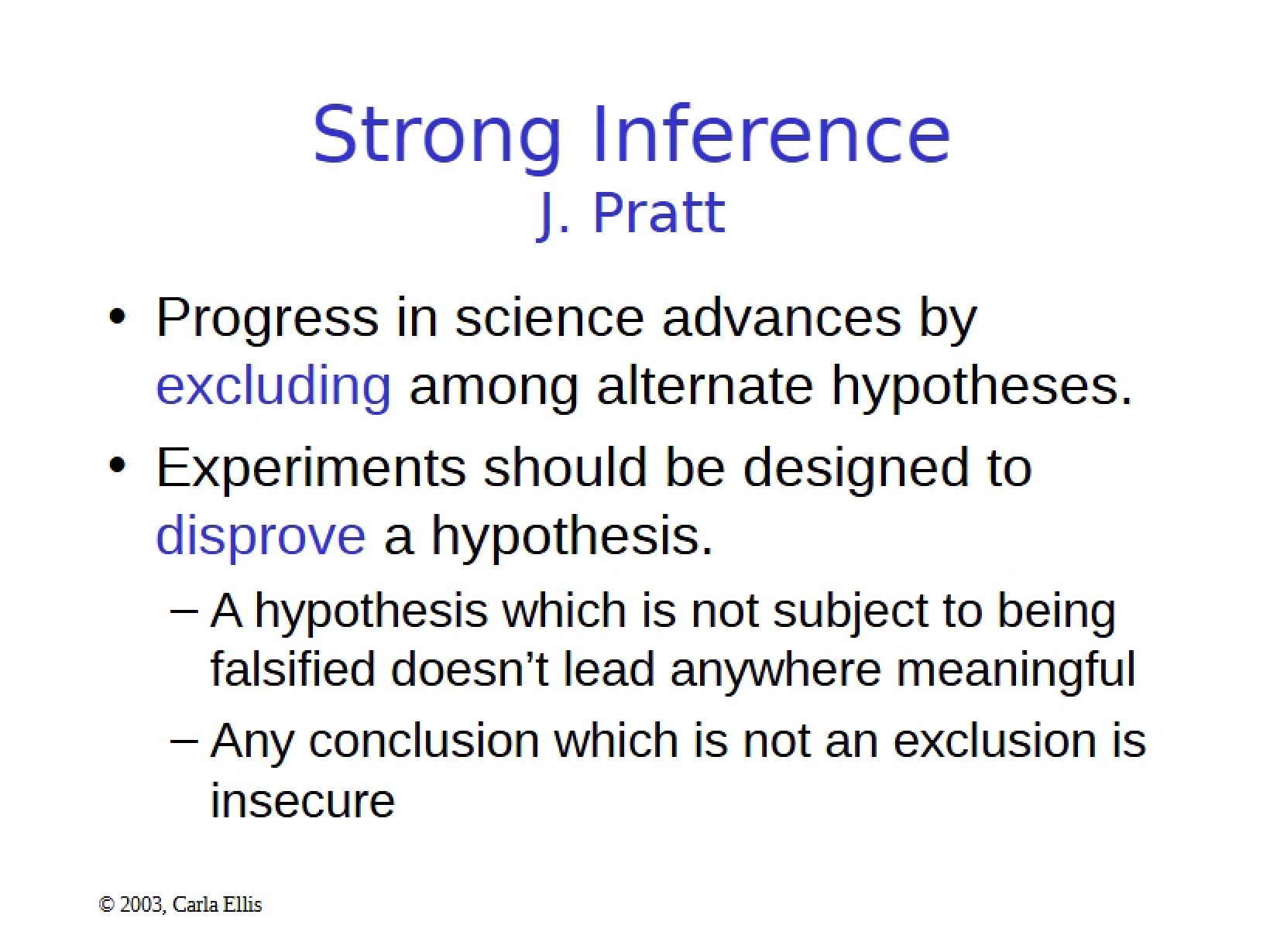 Inference (Strong)