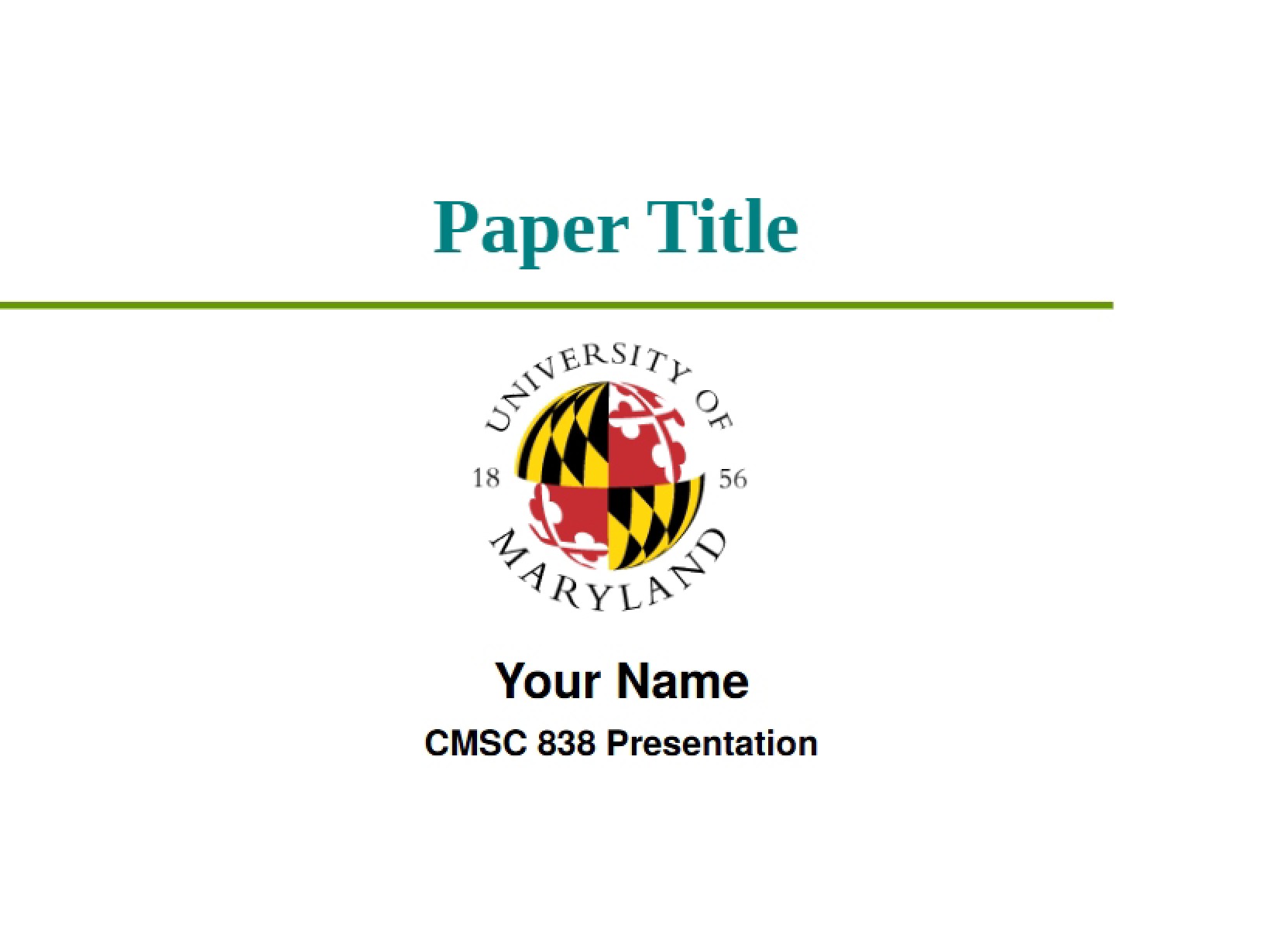 Course Motivation and Introduction for CMSC 838T