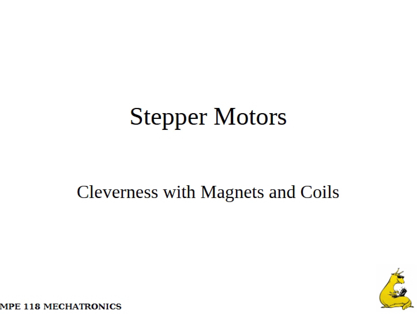 Motors Stepper