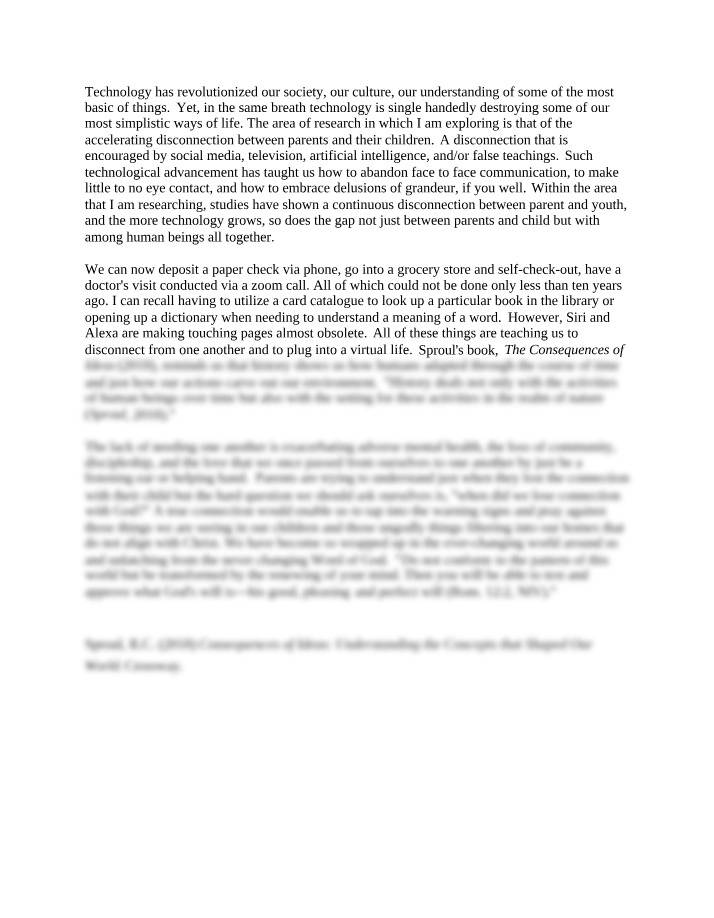 PSYC 700 Discussion Board 7