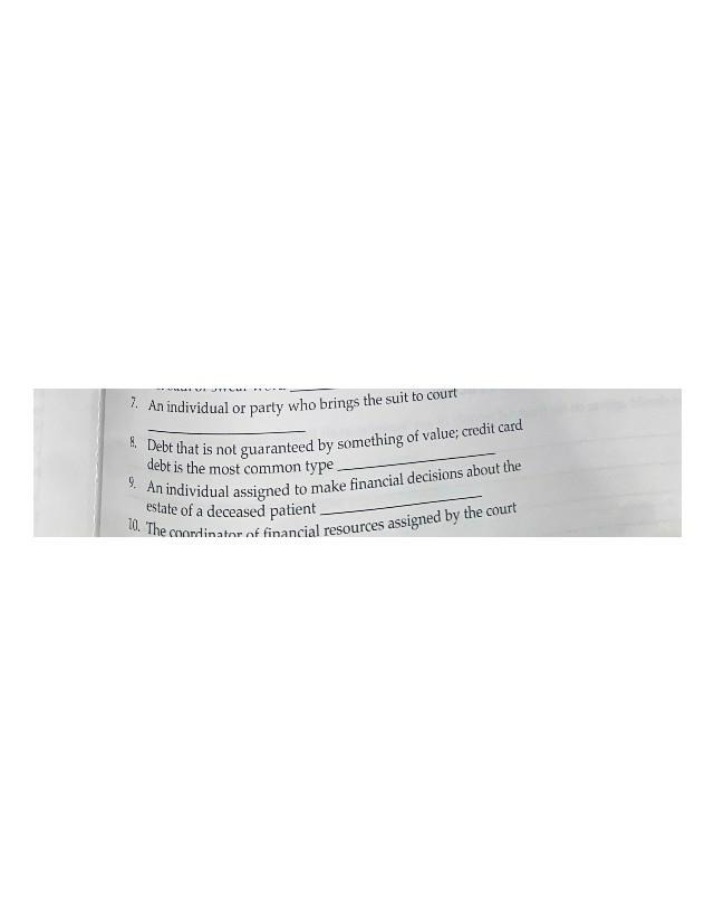 Court Assignments and Financial Resources