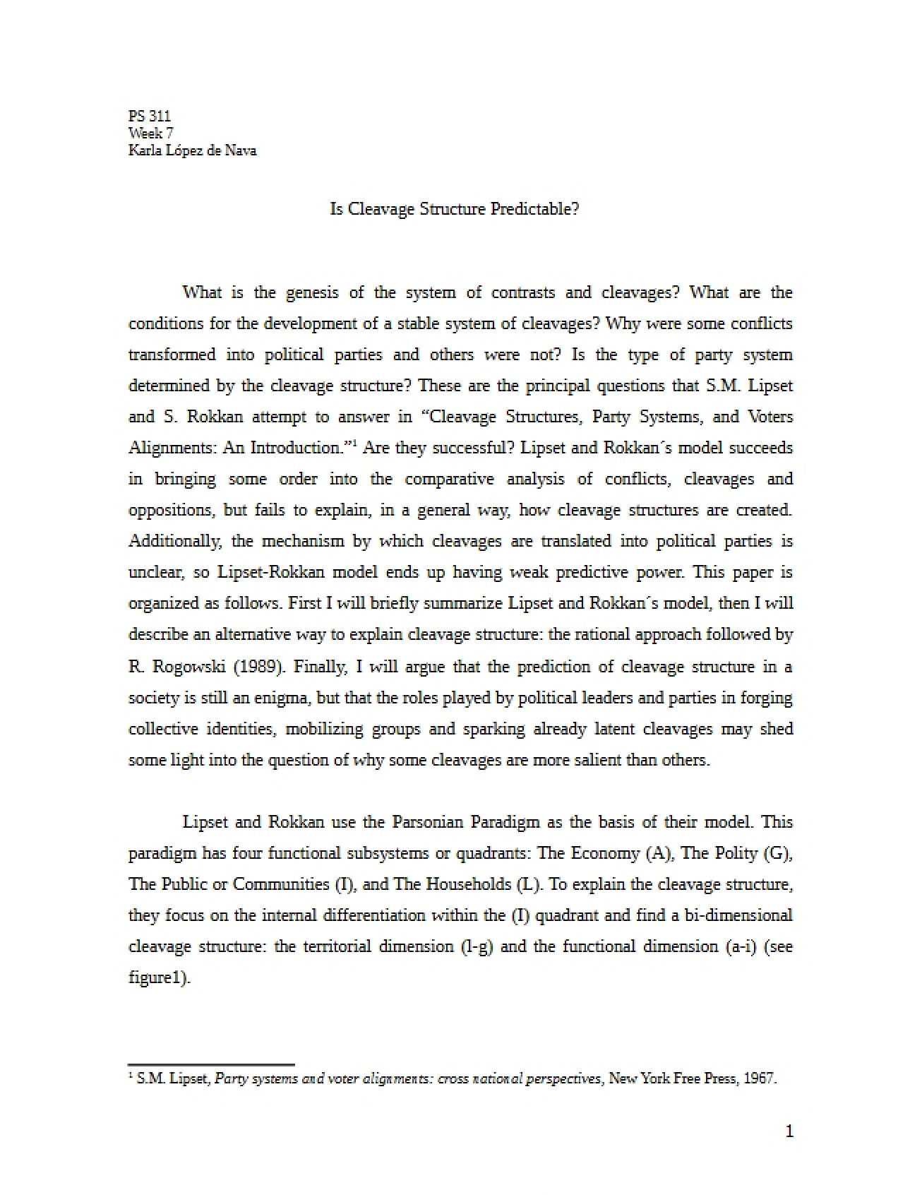 Compilation of Study Notes for Political Economy