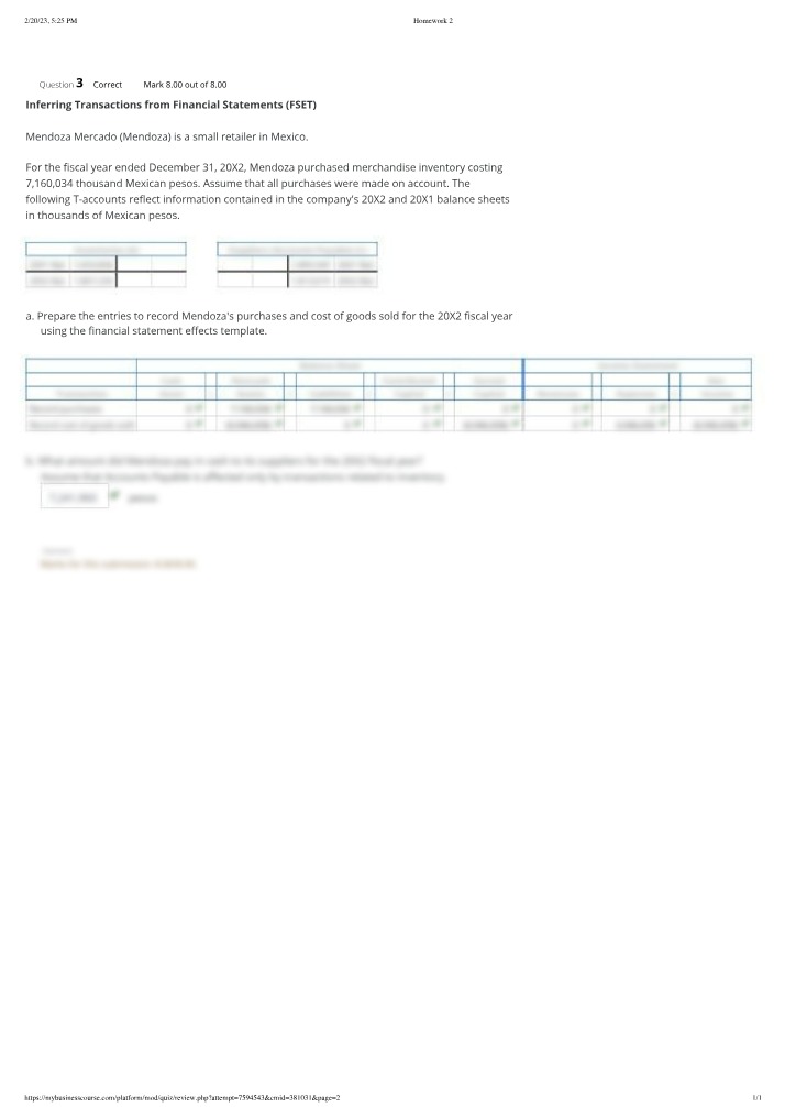 Inferring Transactions from Financial Statements (Mendoza)