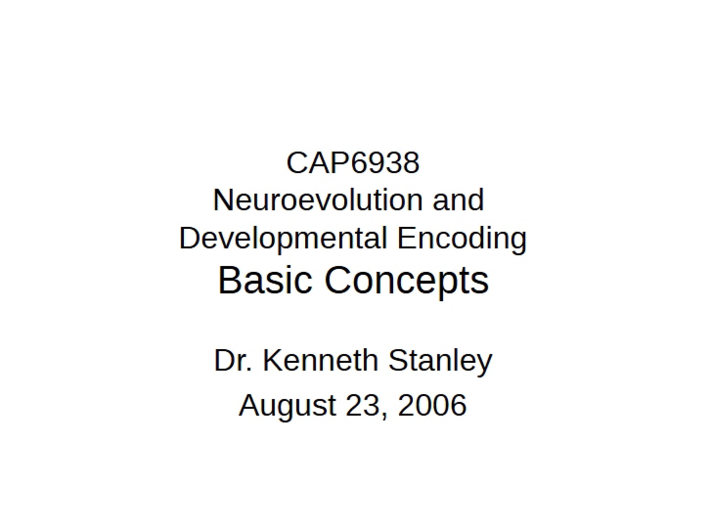 Developmental Encoding coupled with Neuroevolution