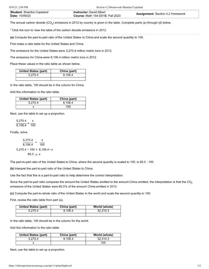 Quantitative Reasoning Homework Section 4 2 B
