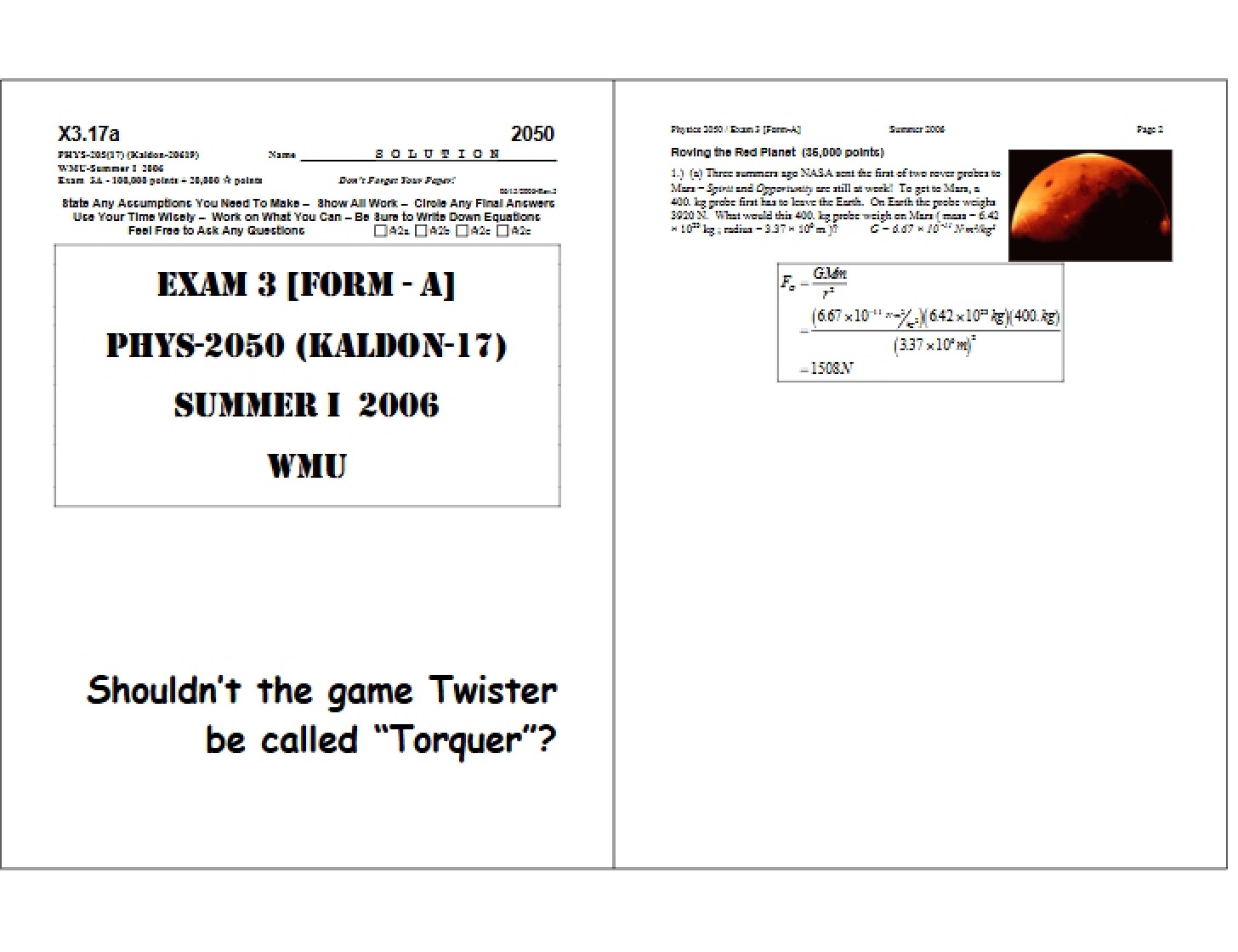 Student Exams