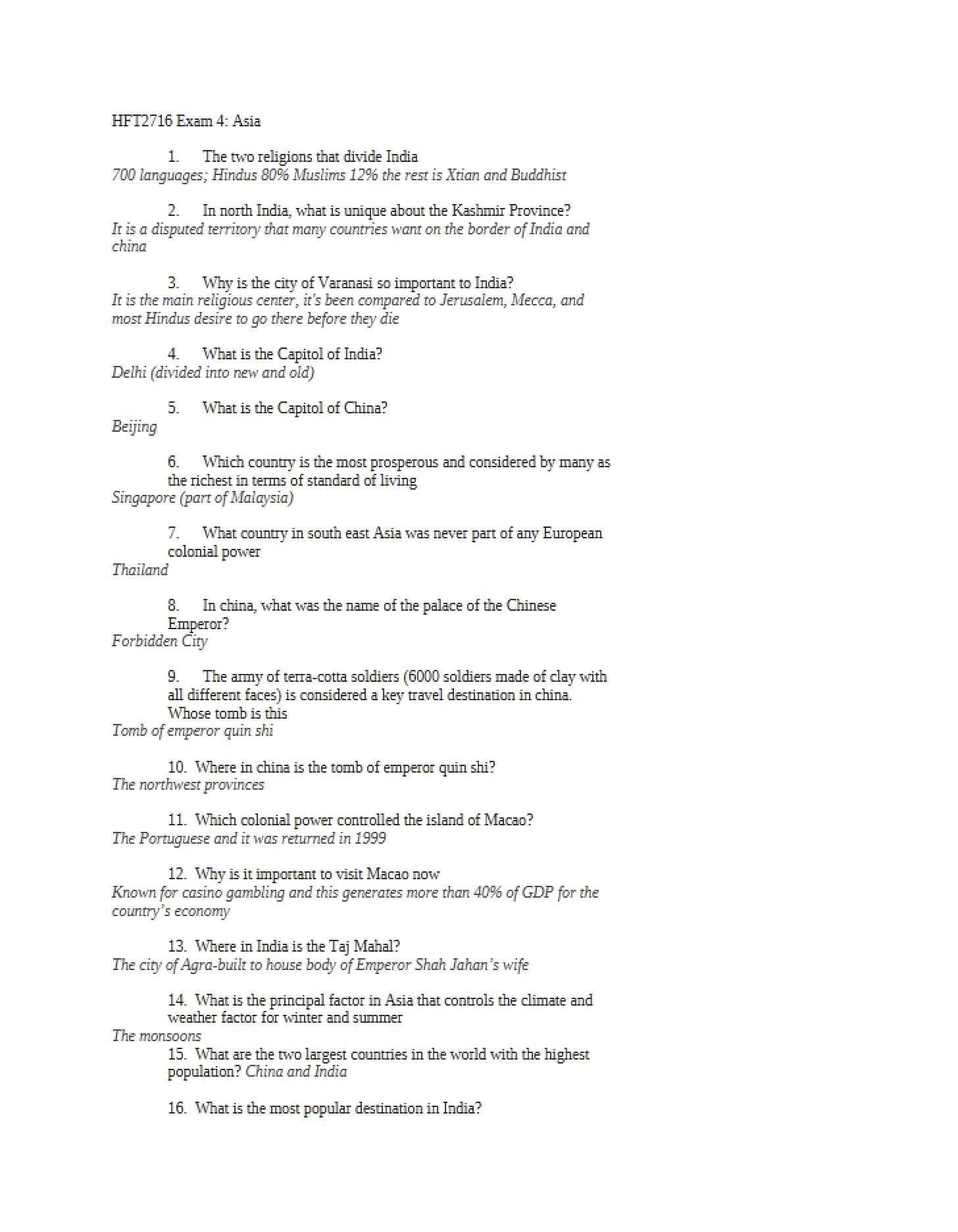 Fifth Assessment Stage