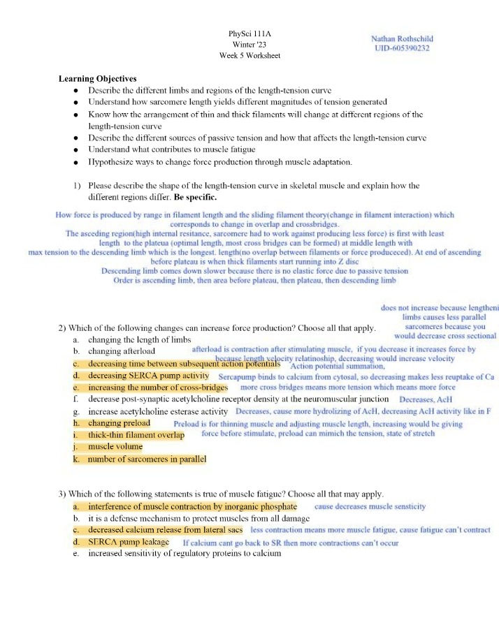 Worksheet for Week 5