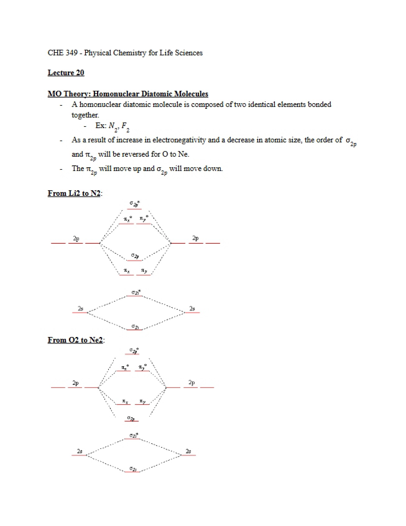 Second Part of Lecture Twenty