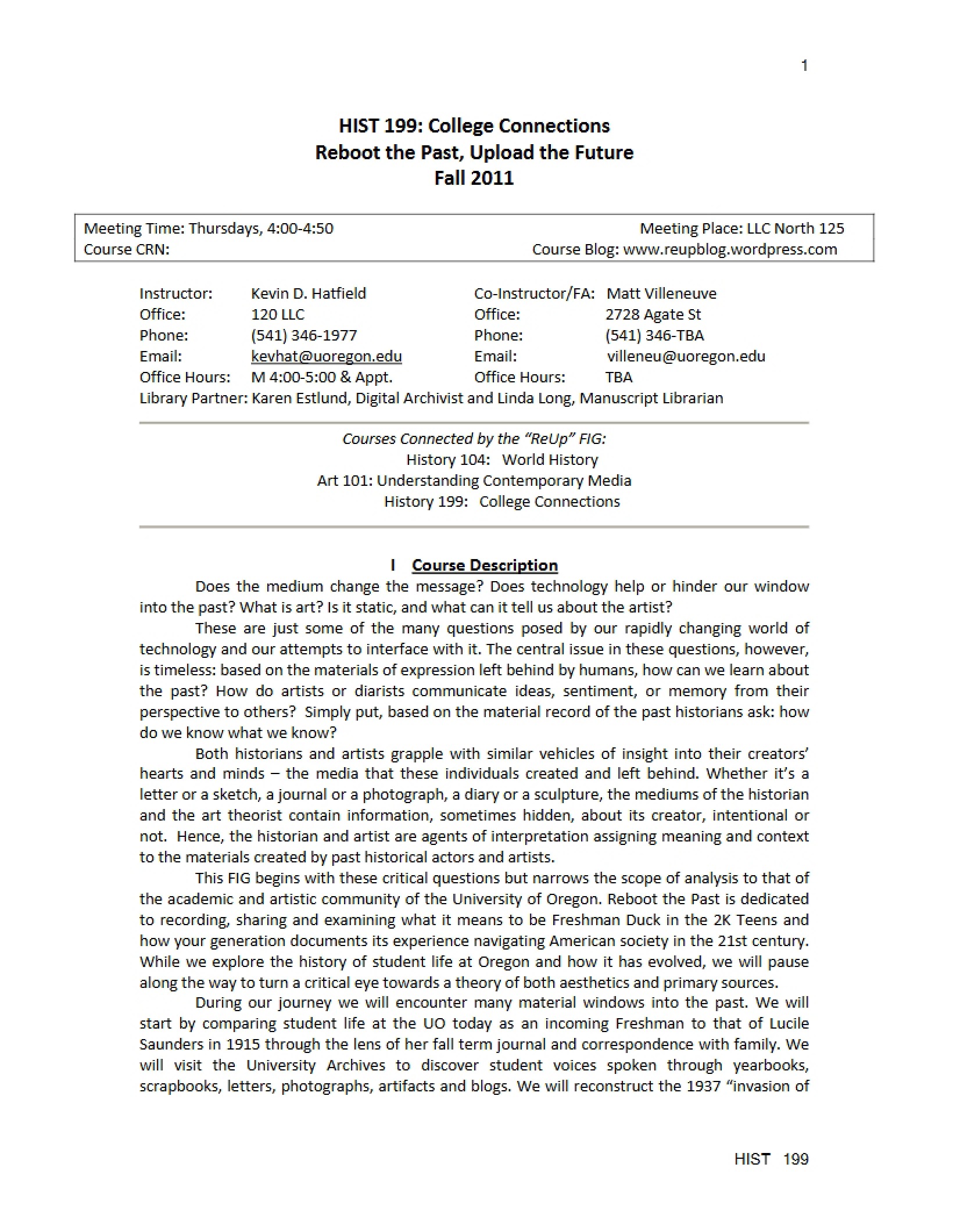 Global Scholars Syllabus