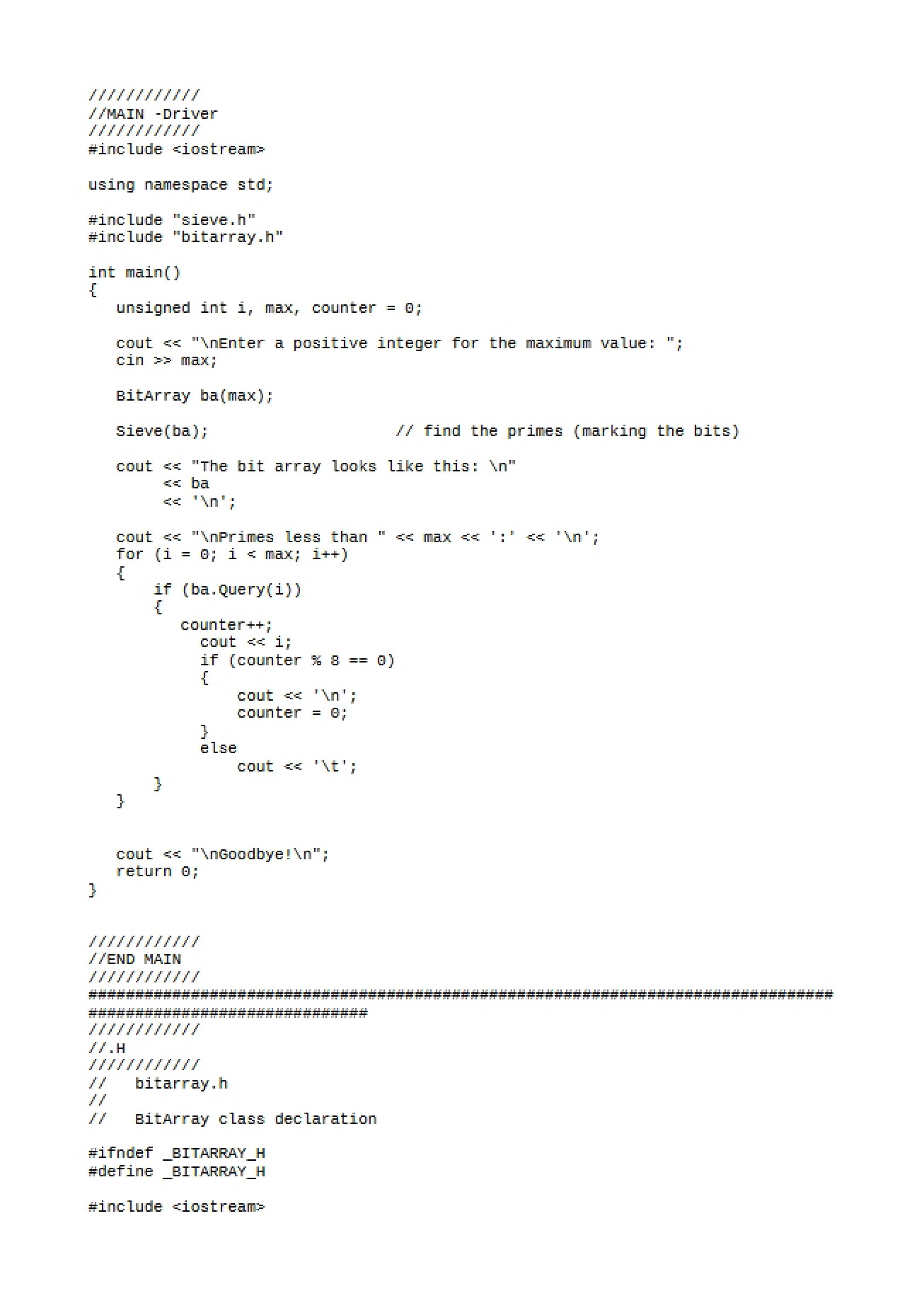 General Course Notes on Object-Oriented Programming
