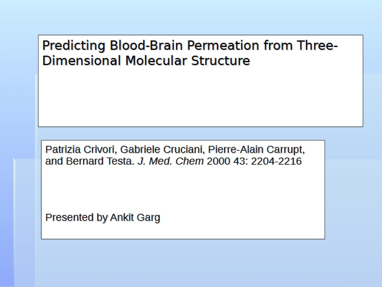 Fifth Set of Study Notes for a Computational Drug Discovery Course