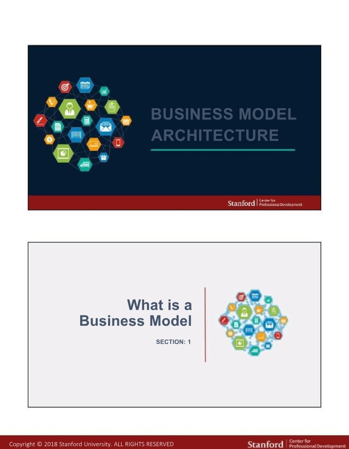 Business Model Architecture - Slides