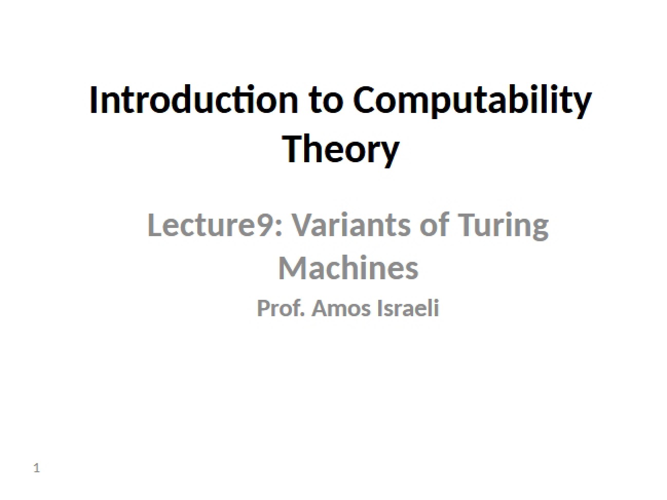 Specialized Models: Exploring Turing Machine Variations