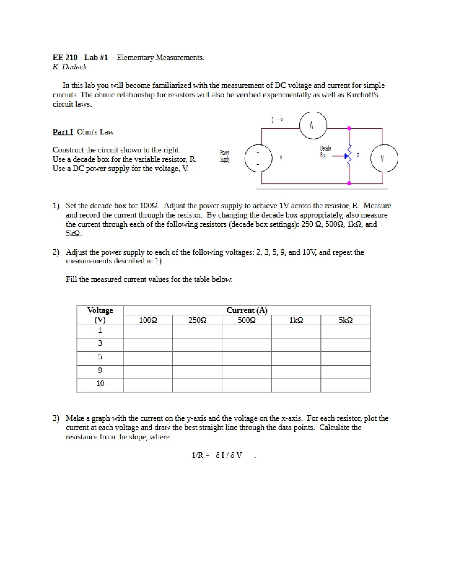 Measurements of Elementary Nature