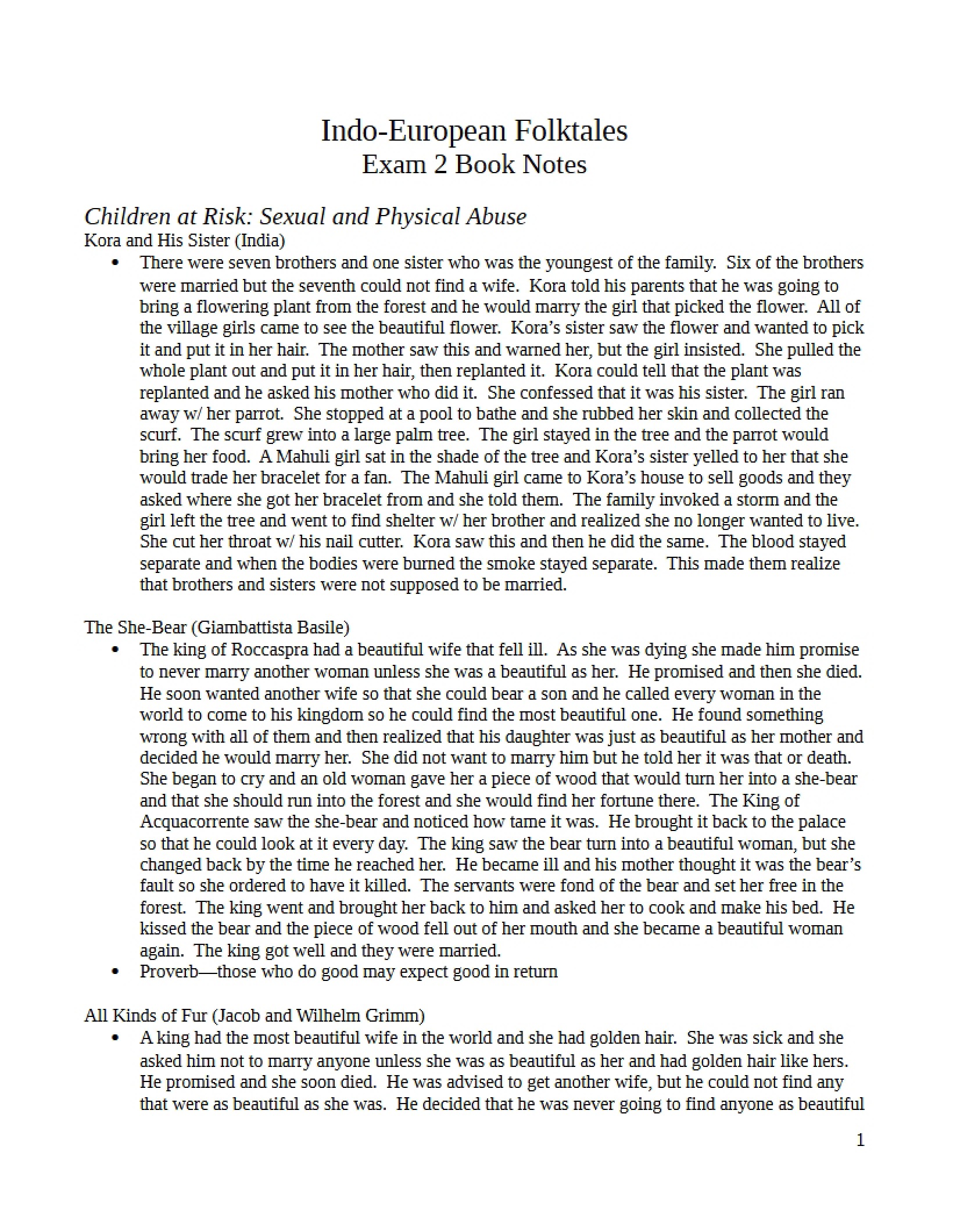 Book Notes for Second Exam