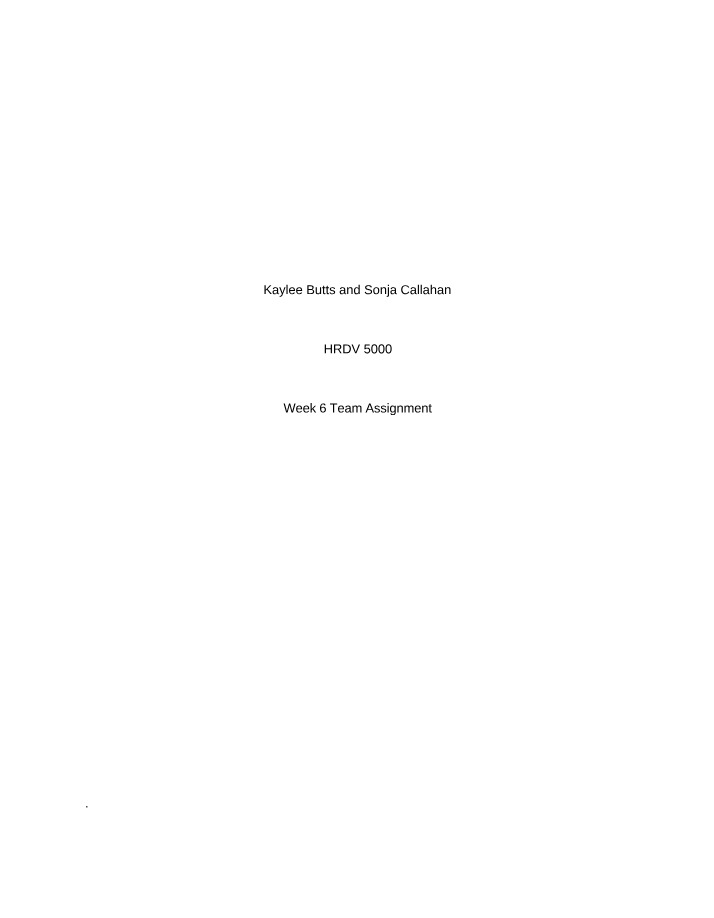 Linking Individual Performance to Organizational Strategy