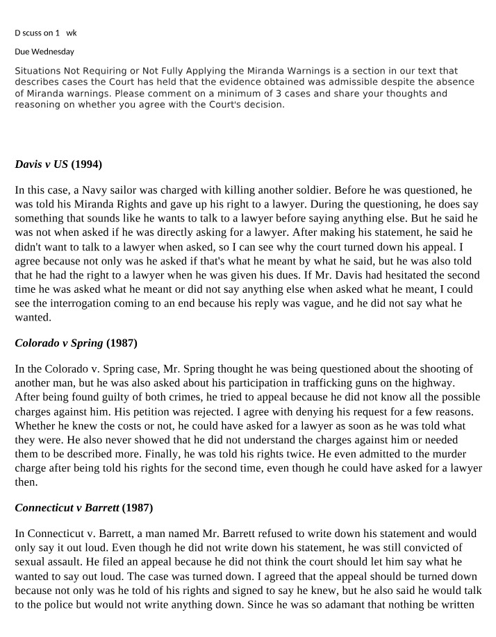 Week 7 Discussion 14
