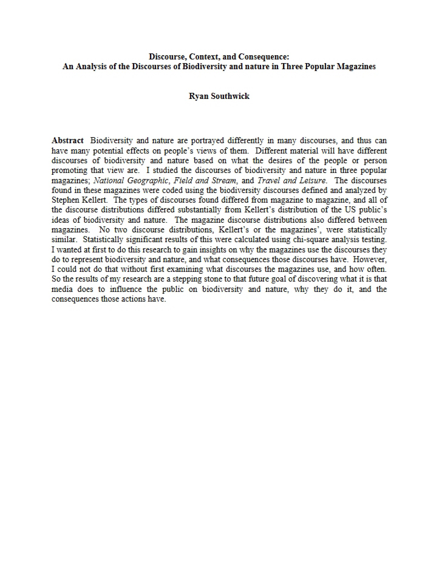 Consequence, Context, and Discourse