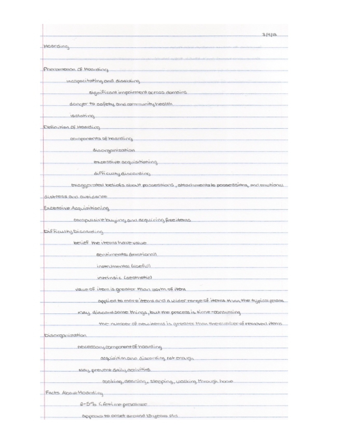 Continuing Lecture Notes