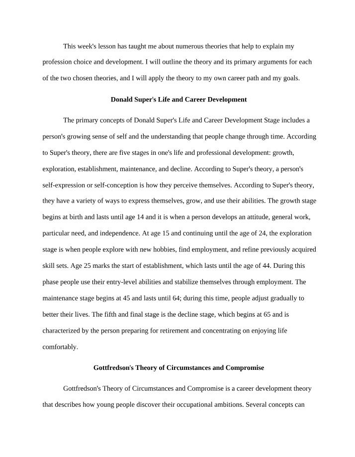 Theorist Essay Part 2