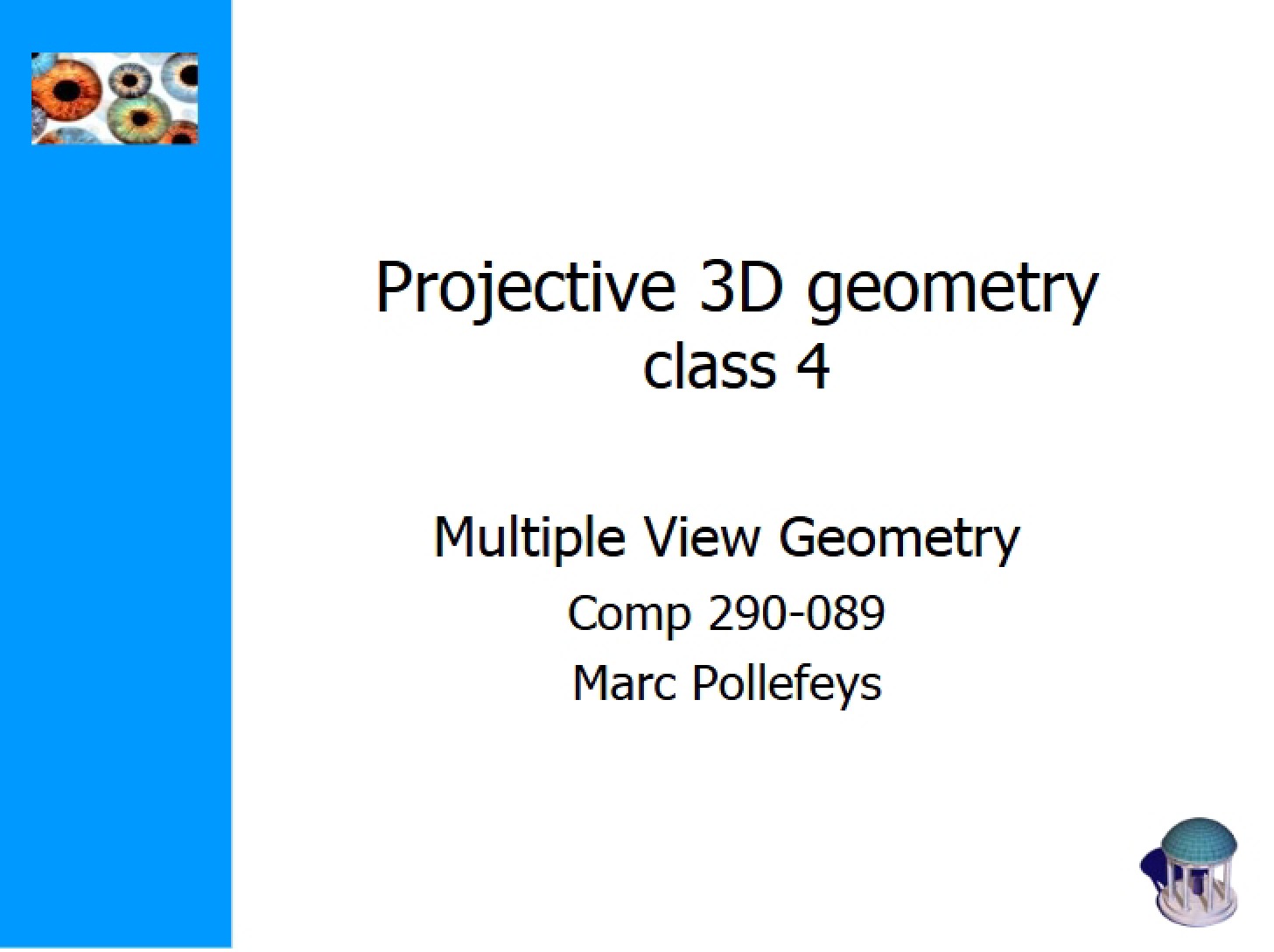 Geometry Projective 3D