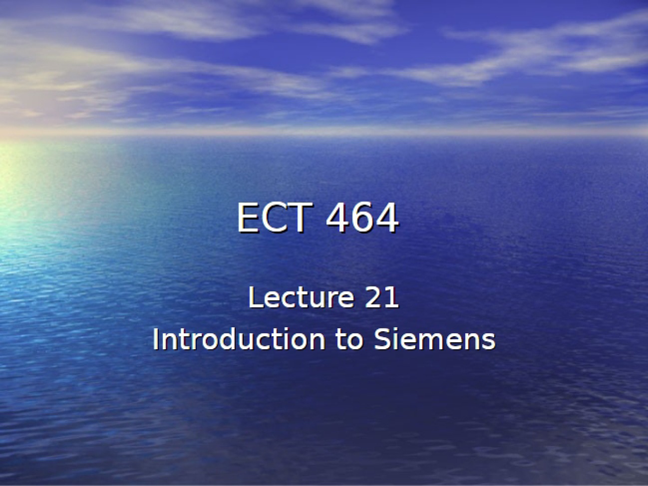 Siemens PLC Systems Introduction