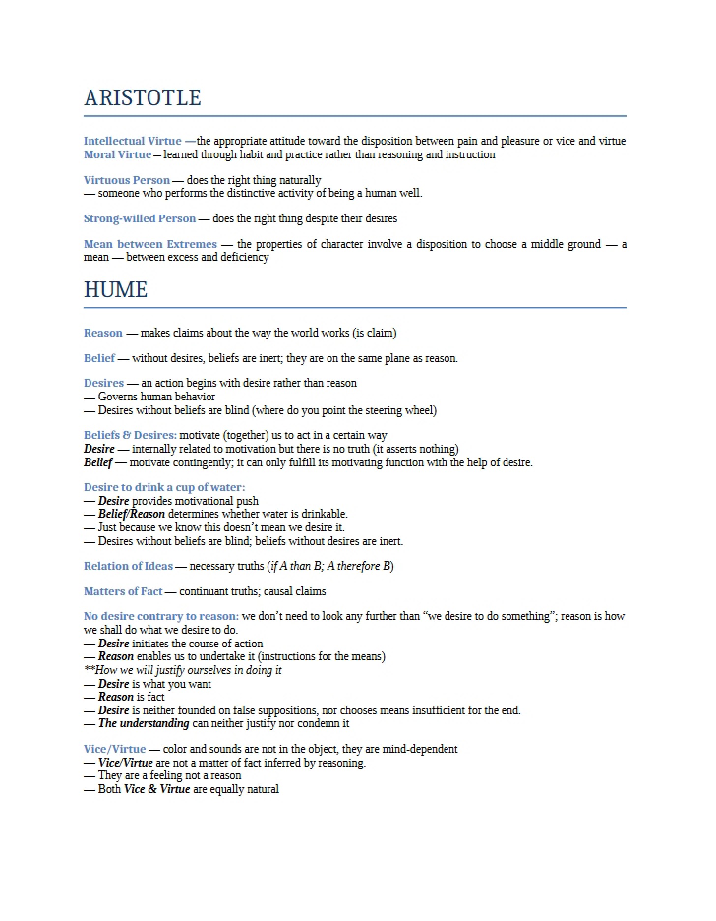 Aristotle Overview