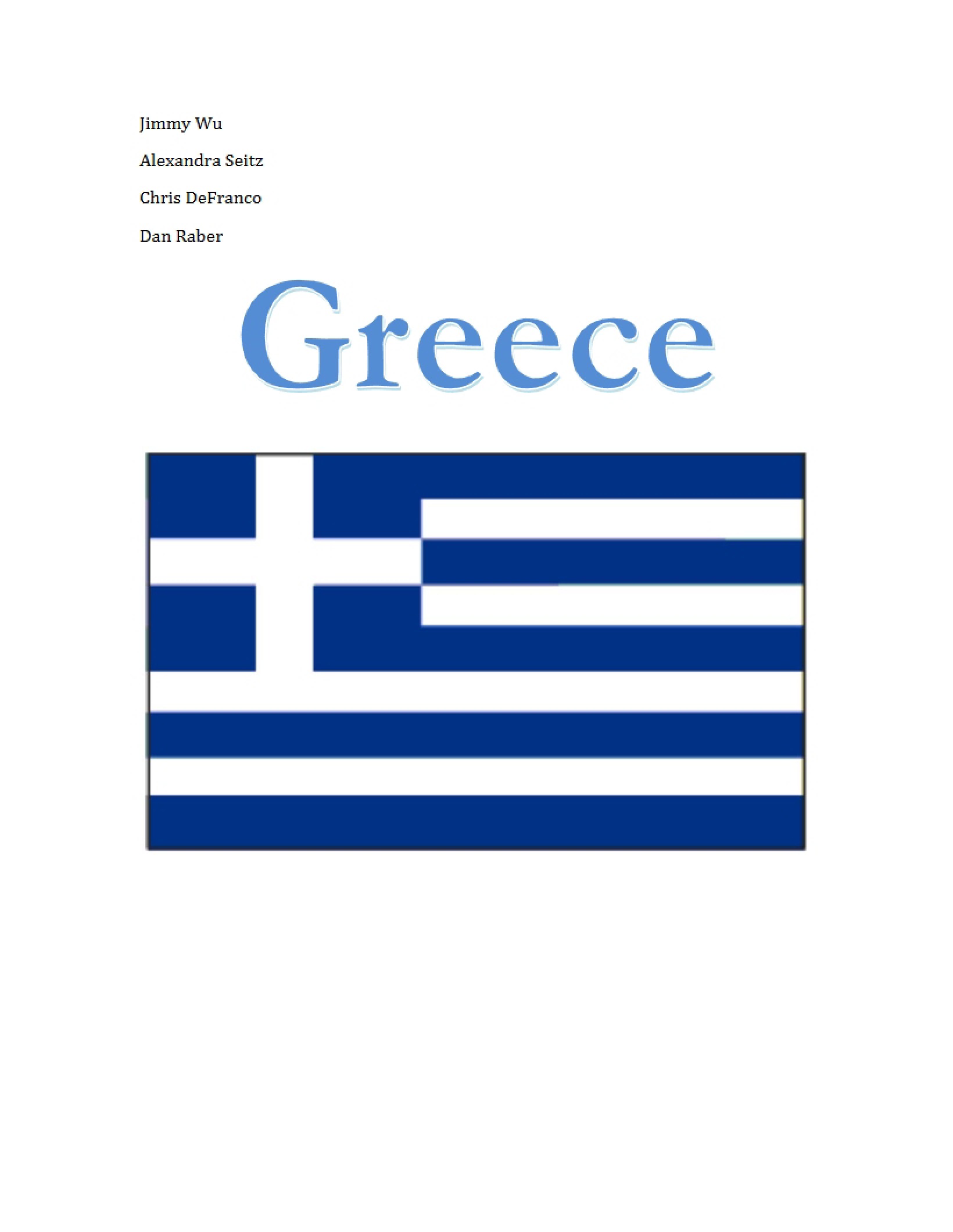 Economic Case Study Greece