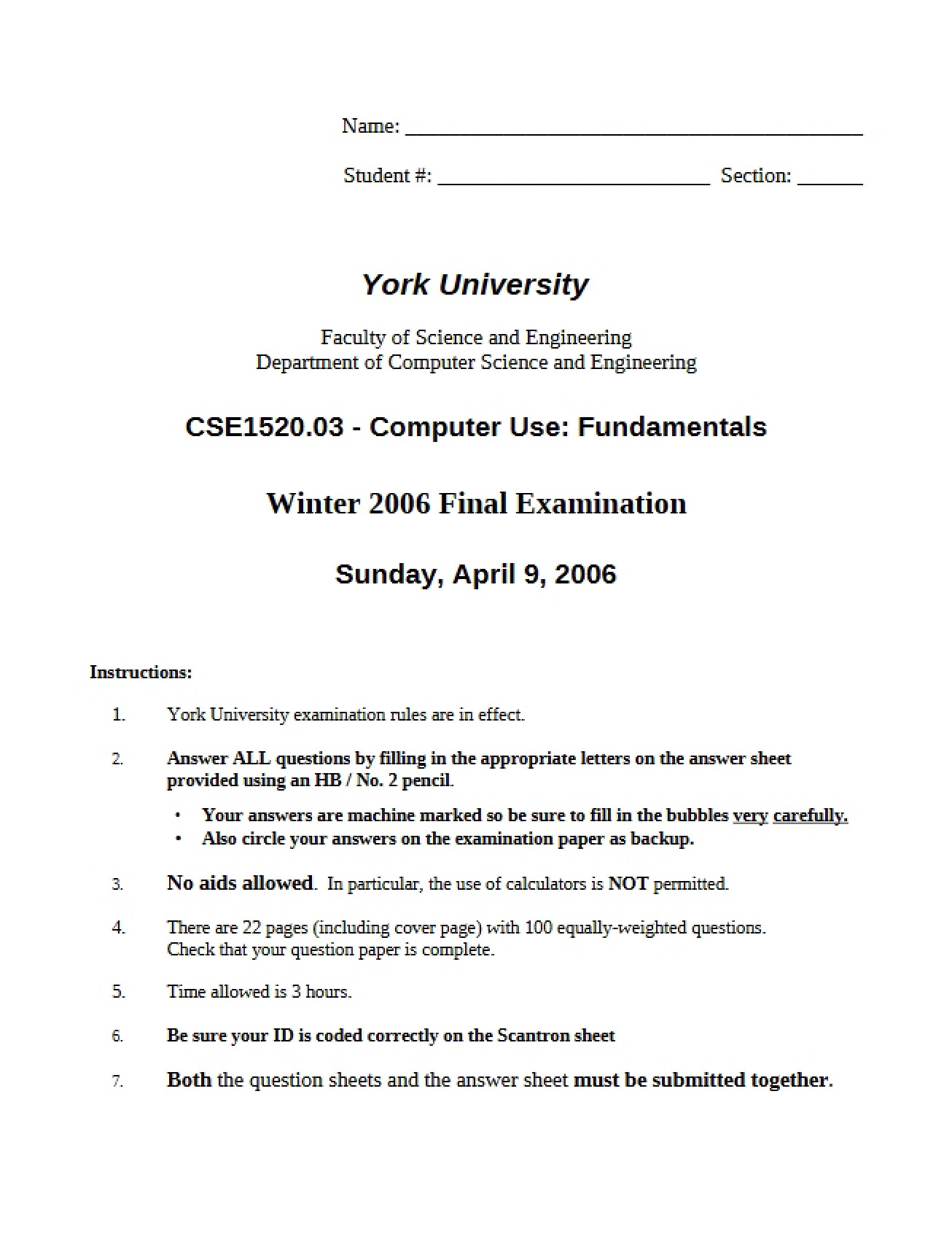 Computer Use Final Test