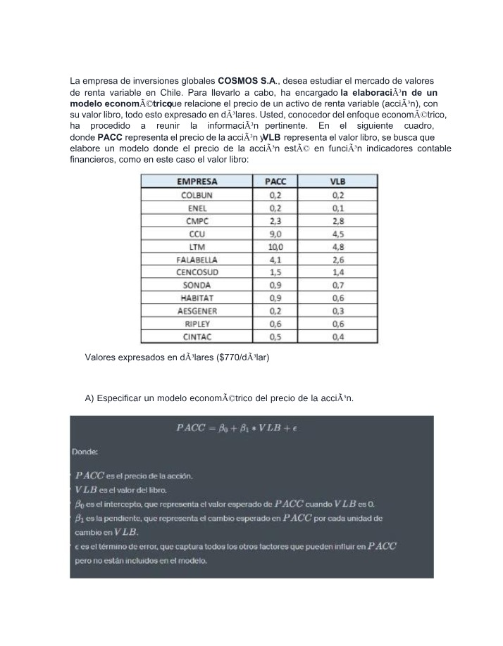 Relationship Between Book Value and Stock Prices