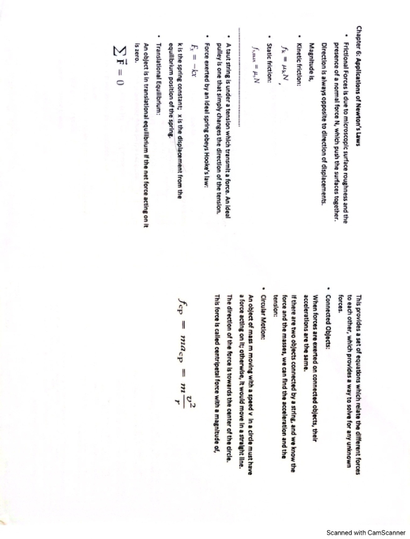 Handouts for Physics 1111 Exam Two