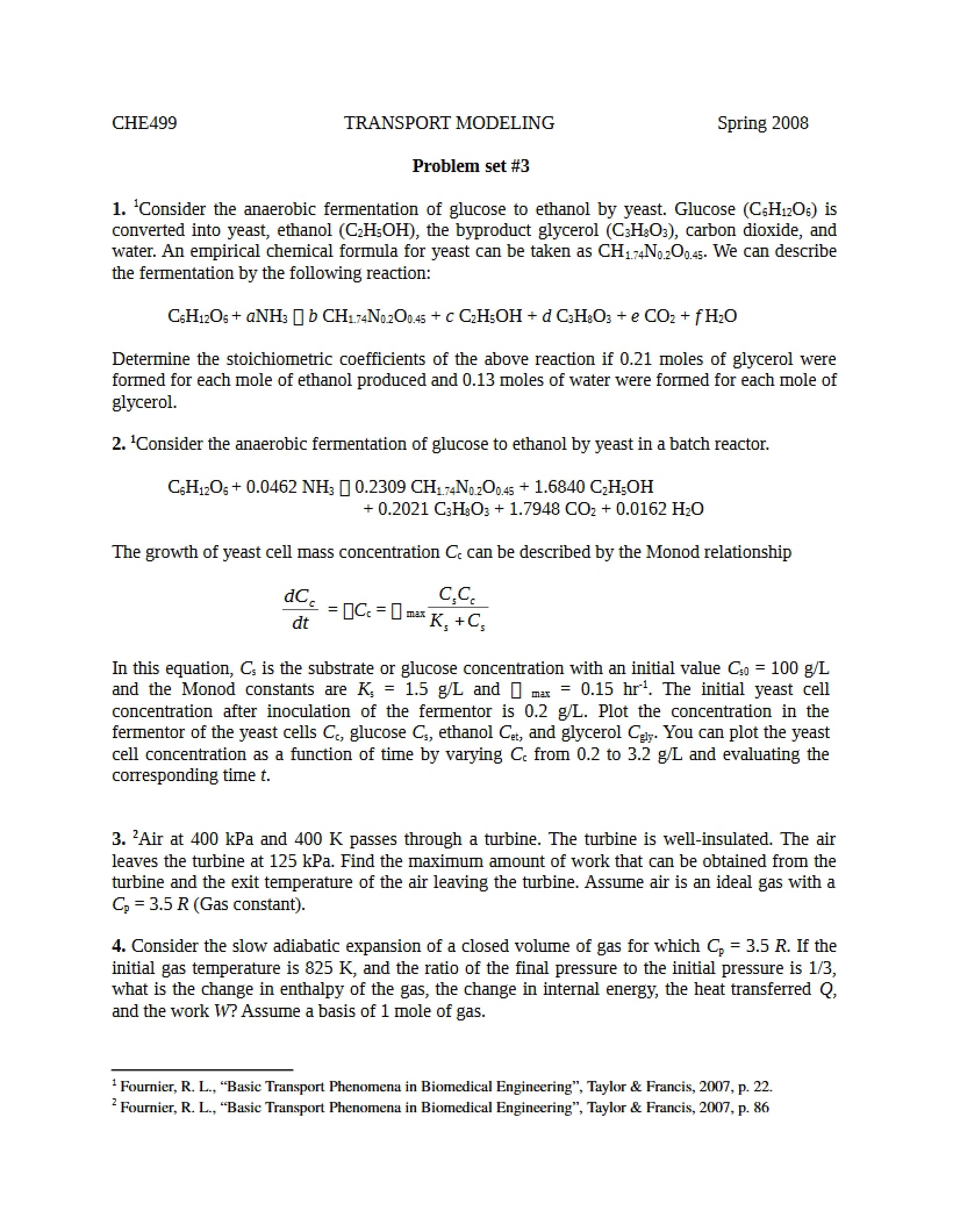 Simulation Problem Set 3