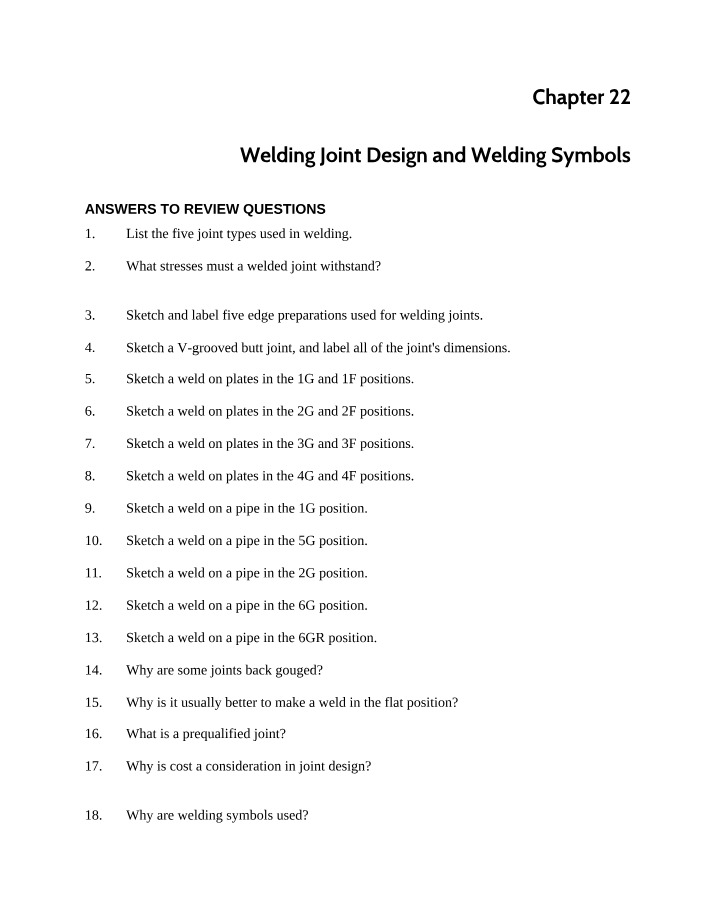 Welding Joint Design and Symbols - Essential Guide