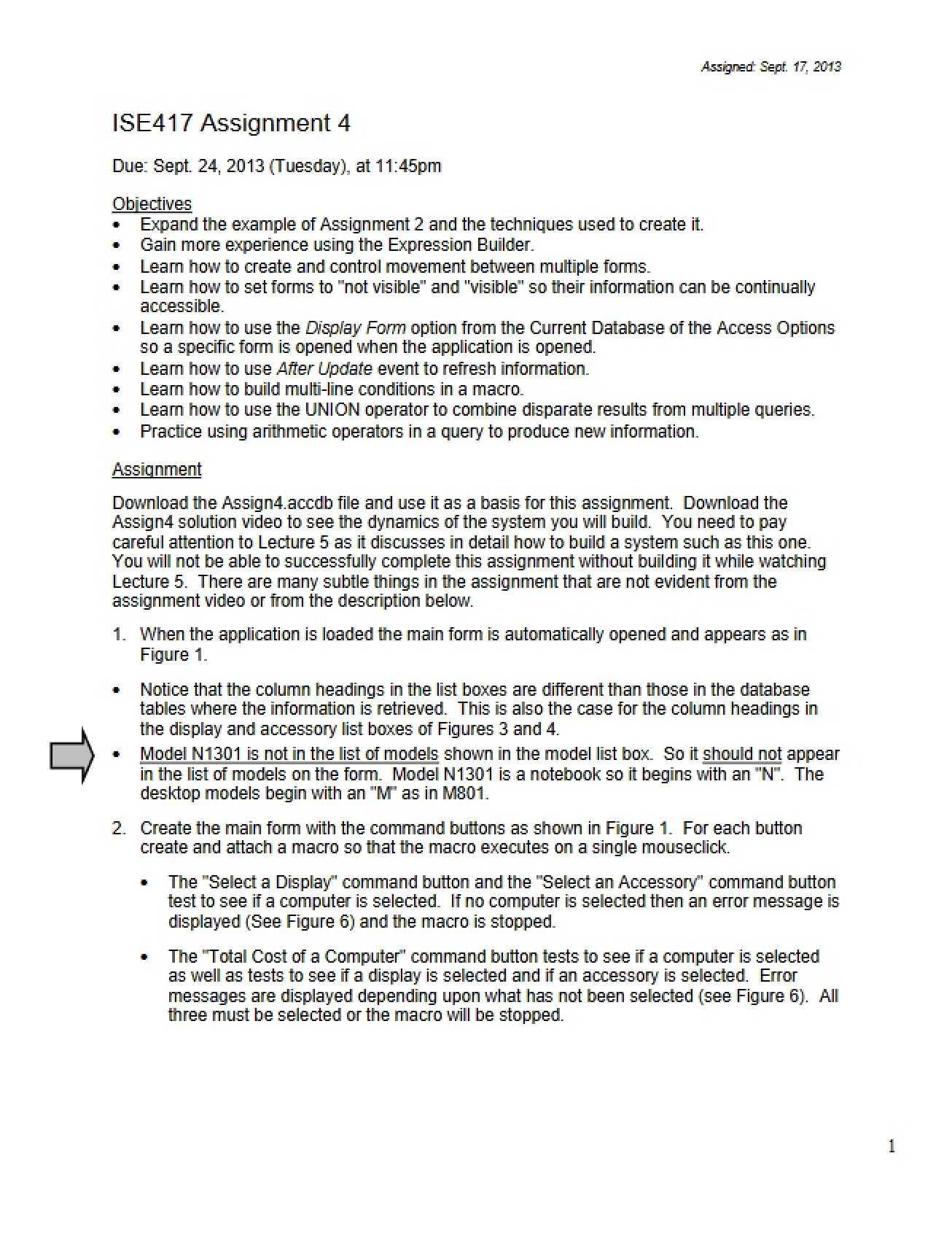 Assignment Four