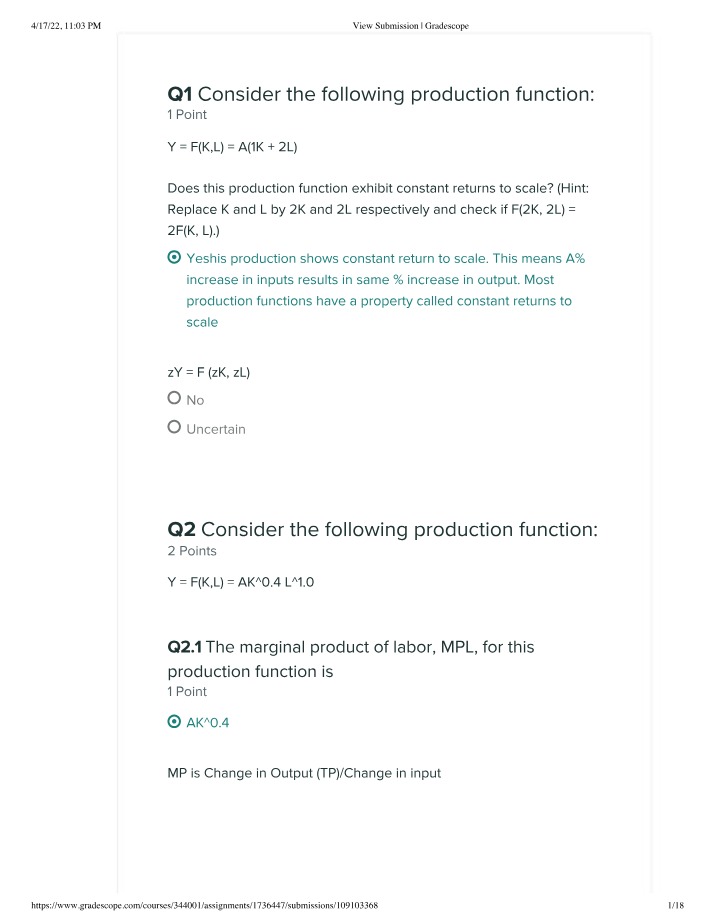 Homework - Chapters 3 and 4 (Part A)