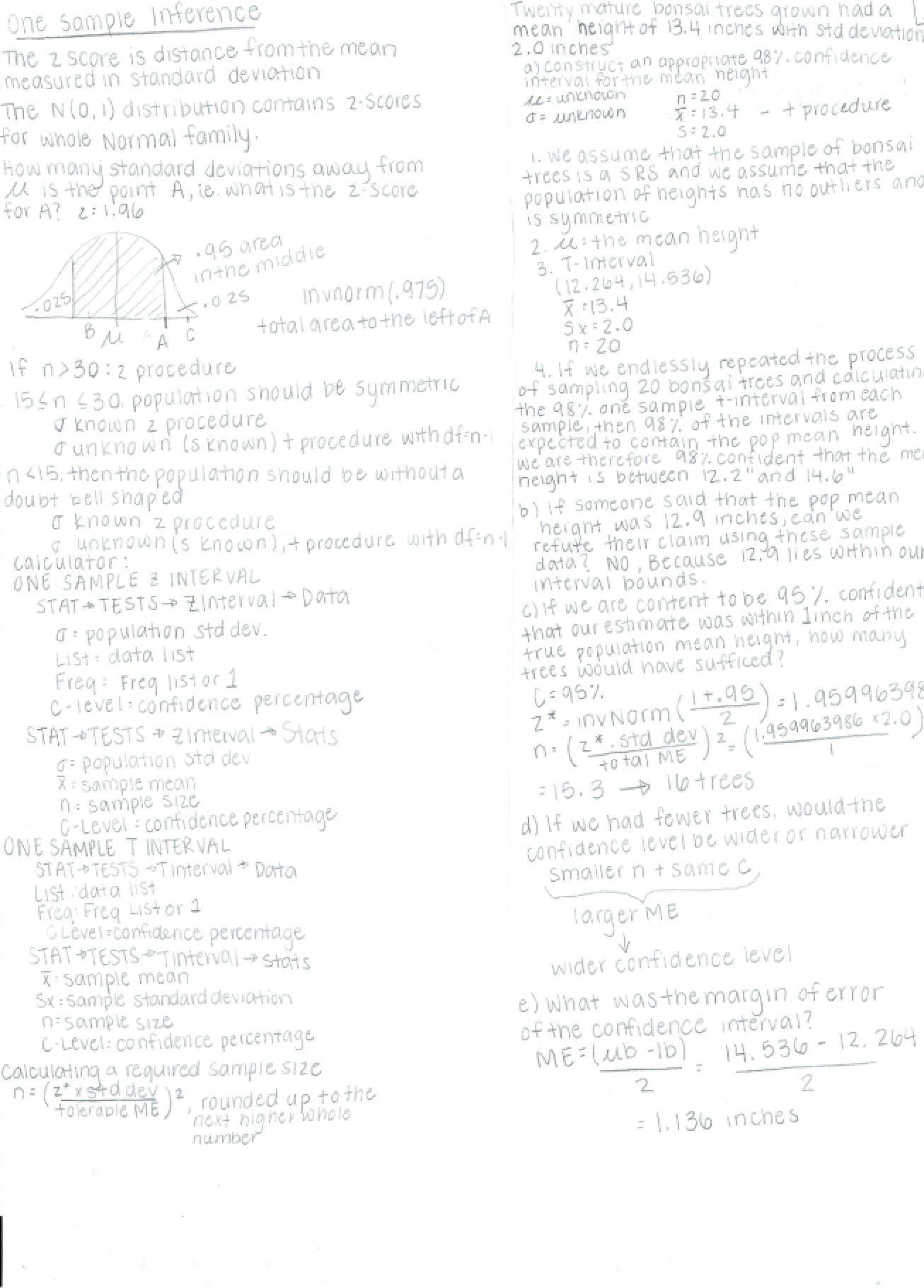 Lecture Notes Business Stats