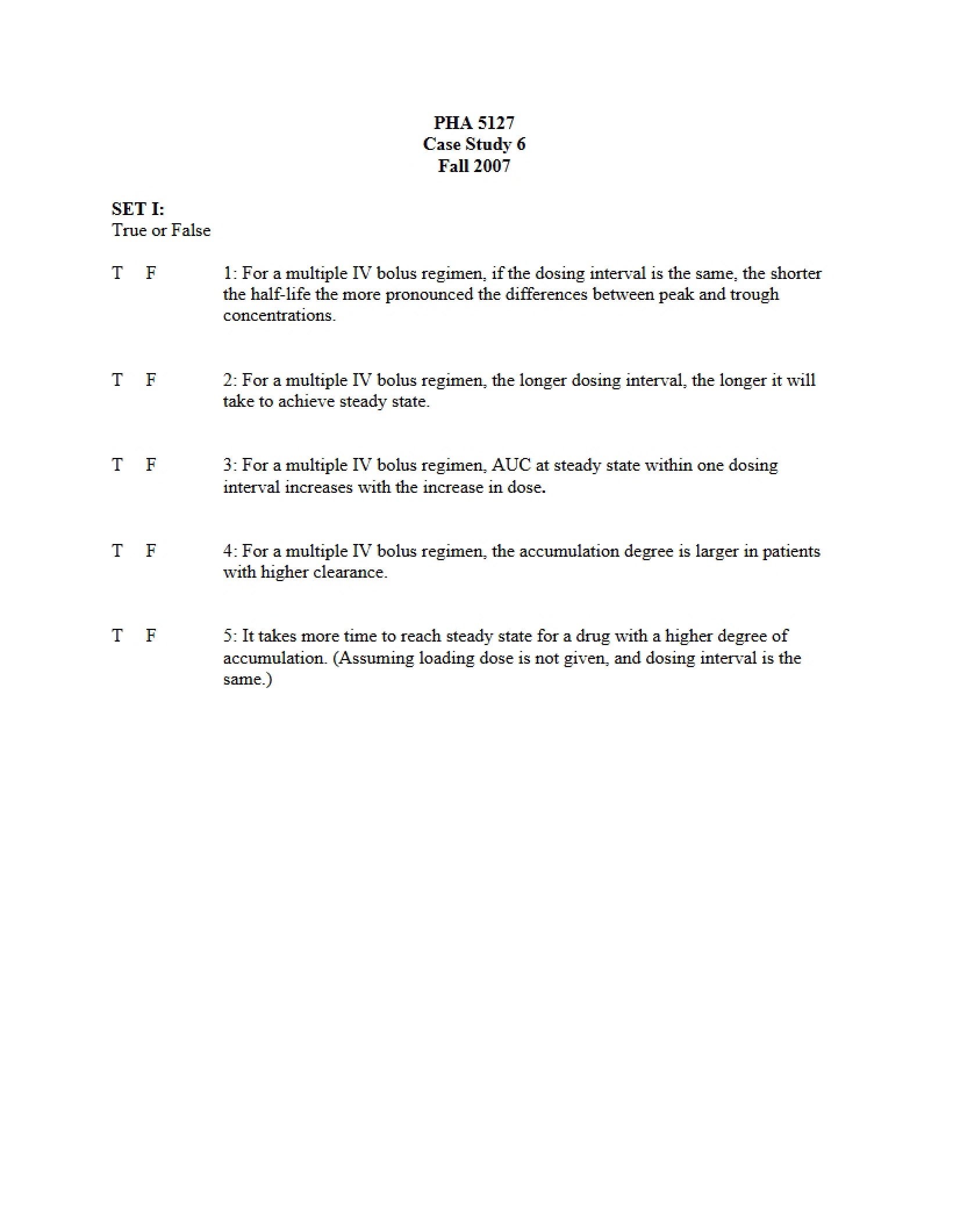 Sixth Case Study