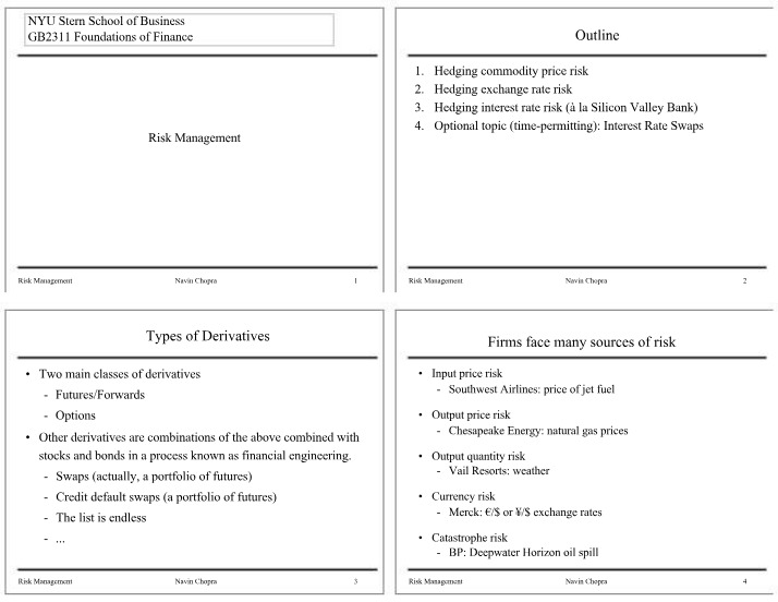 COR1GB2311 - Risk Management