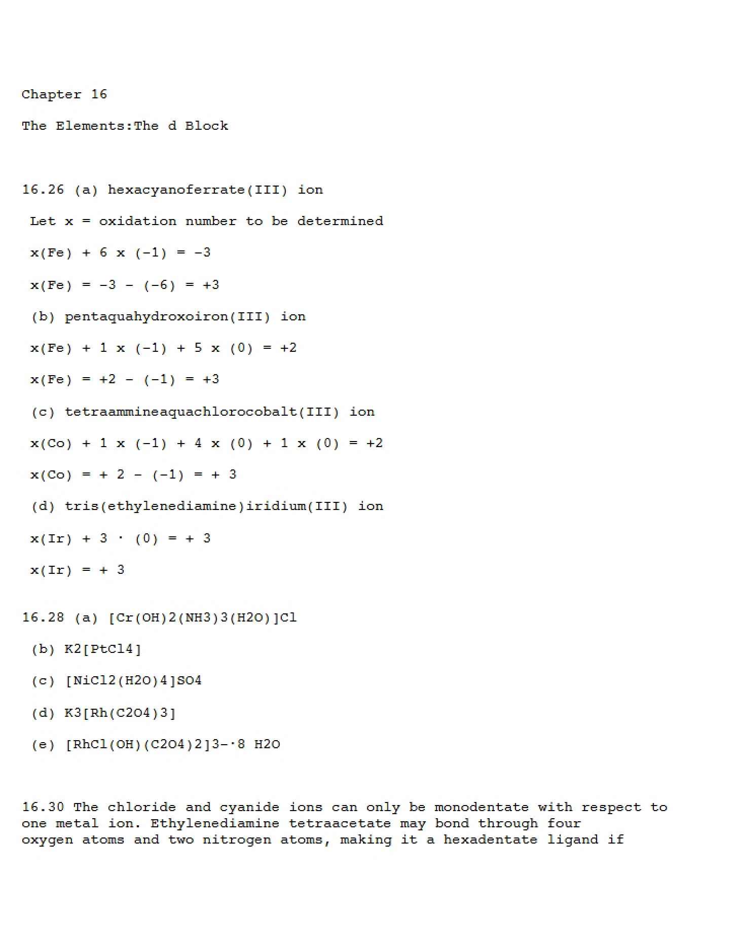 Chemical Elements