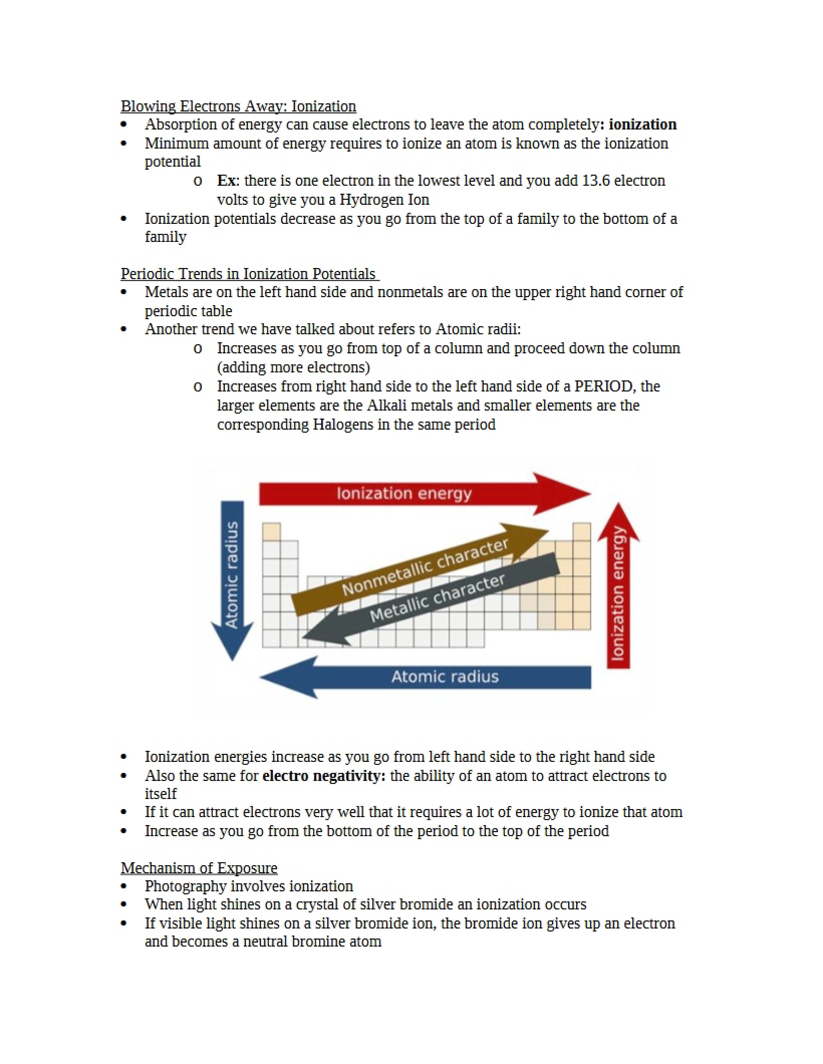 Applied Chemistry Course Notes